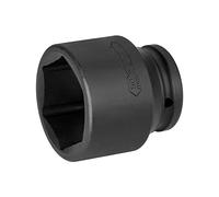 Jetech 3/4" Dr 50mm Impact Socket, Metric 3/4in Drive, 6-Point Design, Black Phosphating