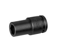 Jetech 3/4-Inch Drive 22mm Deep Impact Socket with 6-Point Design, Heat-Treated Chrome Molybdenum Alloy Steel, Metric