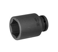 Jetech 3/4-Inch Drive 42mm Deep Impact Socket with 6-Point Design, Heat-Treated Chrome Molybdenum Alloy Steel, Metric
