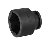 Jetech 3/4-Inch Drive 55mm Impact Socket, Metric 3/4in Drive Professional Cr-Mo Standard Impact Socket with 6-Point Design