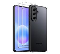 JETech 3 in 1 Matte Case for Samsung Galaxy A57, Black