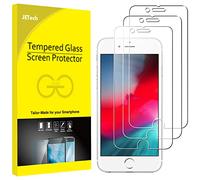 JETech 3-Pack Screen Protector for iPhone SE 3/2 (2022/2020 Edition), iPhone 8/7/6s/6, Tempered Glass Film, 4.7-Inch