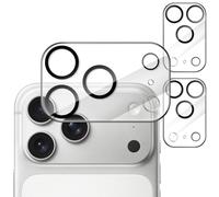 JETech Camera Lens Protector for iPhone 17 Pro 6.3-Inch, 9H Tempered Glass, Anti-Scratch, Case Friendly, Does Not Affect Night Shots, HD Clear, 3-Pack (Clear)