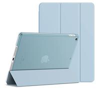 JETech Case for iPad (9.7-Inch, 2018/2017 Model, 6th/5th Generation), Smart Cover Auto Wake/Sleep (Light Blue)