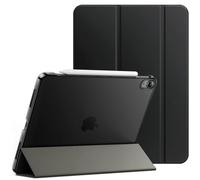 JETech Case for iPad Air 11-Inch M3/M2 (2025/2024), iPad Air 5/4 (2022/2020 5th/4th Generation 10.9-Inch), Slim Stand Hard Back Shell Cover with Auto Wake/Sleep (Black)