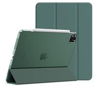 JETech Case for iPad Pro 11 Inch, 2022/2021/2020 Model, Slim Stand Hard Back Shell Smart Cover with Auto Wake/Sleep (Misty Blue)