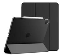 JETech Case for iPad Pro 12.9-Inch (2020/2018 Model, 4th/3rd Generation), Compatible with Pencil, Cover Auto Wake/Sleep (Black)