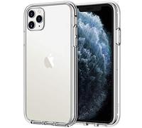 JETech Case for iPhone 11 Pro, Anti-Yellowing, Clear | Shockproof Protection, Scratch Resistant Hard PC Back, Durable Transparent TPU Bumper