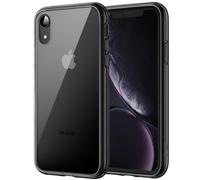 JETech Case for iPhone XR 6.1-Inch, Shockproof Transparent Bumper Cover (Black)