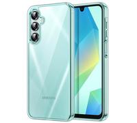 JETech Case for Samsung Galaxy A16 5G / 4G 6.7-Inch, Non-Yellowing Shockproof Bumper Protective Phone Cover, Anti-Scratch Hard PC Back (Light Green)