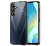 JETech Case for Samsung Galaxy A16 5G / 4G 6.7-Inch, Non-Yellowing Shockproof Bumper Protective Phone Cover, Anti-Scratch Hard PC Back (Black)