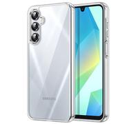 JETech Case for Samsung Galaxy A16 5G / 4G 6.7-Inch, Non-Yellowing Shockproof Bumper Protective Phone Cover, Anti-Scratch Hard PC Back (Clear)