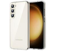 JETech Case for Samsung Galaxy S23 5G 6.1-Inch, Non-Yellowing Shockproof Bumper Protective Phone Cover, Anti-Scratch Hard PC Back (Clear)