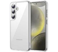 JETech Case for Samsung Galaxy S24 5G 6.2 Inch, Non-Yellowing Shockproof Bumper Protective Phone Cover, Anti-Scratch Hard PC Back (Clear)