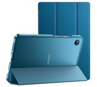 JETech Case for Samsung Galaxy Tab A11 / Tab A9 8.7-Inch 2025/2023, Slim Translucent Back Tri-Fold Folio Stand Protective Tablet Cover (Teal)