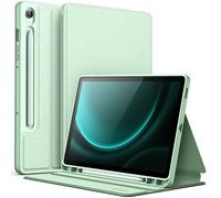 JETech Case for Samsung Galaxy Tab S10 Lite / S10 FE / S9 FE 10.9-Inch with S Pen Holder, Slim Folio Stand Protective Tablet Cover, Multi-Angle Viewing (Mint)