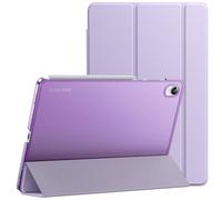JETech Case for Samsung Galaxy Tab S11, Translucent Back Tri-Fold Stand Protective Tablet Cover, Support S Pen Pairing, Auto Wake/Sleep (Lavender)