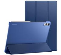 JETech Case for Samsung Galaxy Tab S11 Ultra, Translucent Back Tri-Fold Stand Protective Tablet Cover, Support S Pen Pairing, Auto Wake/Sleep (Navy)