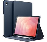 JETech Case for Samsung Galaxy Tab S11 with S Pen Holder, Slim Folio Stand Protective Tablet Cover, Multi-Angle Viewing, Auto Sleep/Wake (Navy)