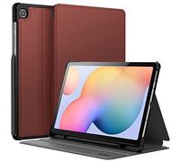 JETech Case for Samsung Galaxy Tab S6 Lite 10.4-Inch 2024/2022/2020 with S Pen Holder, Slim Folio Stand Protective Tablet Cover, Multi-Angle Viewing (Wine)