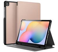 JETech Case for Samsung Galaxy Tab S6 Lite 10.4-Inch 2024/2022/2020 with S Pen Holder, Slim Folio Stand Protective Tablet Cover, Multi-Angle Viewing (Rose Gold)