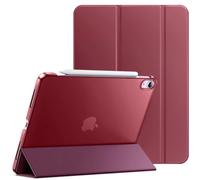 JETech Case ONLY for iPad Air 11-Inch M4/M3/M2 (2026/2025/2024), iPad Air 5/4 (2022/2020 5th/4th Generation 10.9-Inch), Slim Stand Hard Back Shell Cover with Auto Wake/Sleep (Wine)