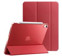 JETech Case ONLY for iPad Air 11-Inch M4/M3/M2 (2026/2025/2024), iPad Air 5/4 (2022/2020 5th/4th Generation 10.9-Inch), Slim Stand Hard Back Shell Cover with Auto Wake/Sleep (Red)