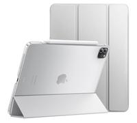 JETech Case ONLY for iPad Pro 11-Inch, 2022/2021/2020/2018 Model, Compatible with Pencil, Cover Auto Wake/Sleep (Silver)