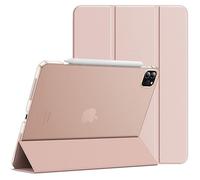 JETech Case ONLY for iPad Pro 11-Inch, 2022/2021/2020/2018 Model, Compatible with Pencil, Cover Auto Wake/Sleep (Rose Gold)