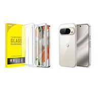 JETech for Google Pixel 10 Pro XL Screen Protector and Bumper Case Bundle