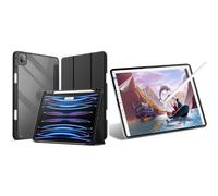 JETech for iPad Pro 11-Inch (2022/2021/2020/2018 Model) Clear Back Case and Paper Screen Protector Bundle