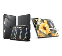 JETech for iPad Pro 11-Inch M5/M4 (2025/2024) Case with Pencil Holder and Paper Screen Protector Bundle