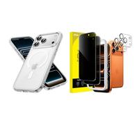 JETech for iPhone 17 Pro Max Magnetic Case and Privacy Screen Protector with Camera Lens Protector Bundle