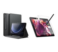 JETech for Samsung Galaxy Tab S10 Lite / S10 FE / S9 FE 10.9-Inch Slim Folio Stand Case and Paper Screen Protector Bundle