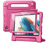 JETech Kids Case for Samsung Galaxy Tab A8 10.5-Inch 2022 (SM-X200/X205/X207) with Built-in Screen Protector, Shockproof Full-Body Handle Stand Tablet Protective Cover (Plum)
