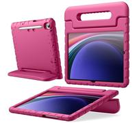 JETech Kids Case for Samsung Galaxy Tab S9 11-Inch, Shockproof Lightweight Tablet Cover with Handle Stand, Support S Pen Charging (Plum)