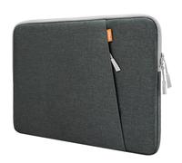 JETech Laptop Sleeve for 14-Inch MacBook Air/Pro, MacBook Pro M4 / M3 / M2 / M1 2021-2024, Waterproof Bag Case with Pocket, Compatible with 14 Inch Notebook (Dark Grey)