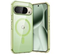 JETech Magnetic Case for Google Pixel 10/10 Pro 2025 Compatible with MagSafe and Pixelsnap Charger, Shockproof Phone Bumper Cover, Anti-Scratch Clear Back (Jade)