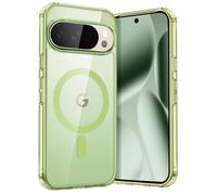 JETech Magnetic Case for Google Pixel 10 Pro XL 2025 Compatible with MagSafe and Pixelsnap Charger, Shockproof Phone Bumper Cover, Anti-Scratch Clear Back (Jade)