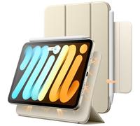 JETech Magnetic Case for iPad mini A17 Pro/6th Gen (2024/2021), Starlight | Slim Smart Design Cover, Auto Wake/Sleep, Lightweight Protection