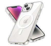 JETech Magnetic Case for iPhone 14, Clear