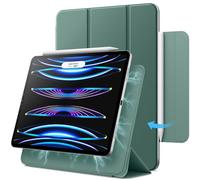 JETech Magnetic Case ONLY for iPad Pro 11 Inch (2022/2021/2020/2018 Model), and iPad Air 5/4 (10.9-inch 2022/2020), Support Pencil 2nd Gen Charging, Magnetic Attachment (Misty Blue)