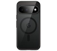 JETech Magnetic Clear Back Case for Google Pixel 11, Black | Compatible with MagSafe, Compatible with Pixelsnap Charger, Shockproof Protection, Scratch Resistant, TPU Bumper