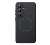 JETech Magnetic Silicone Case for Samsung Galaxy S26 Plus, Black | Compatible with MagSafe, Silky Soft Touch, Full Camera Lens Protection, Shock Absorbing Phone Cover