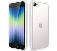 JETech Matte Case for iPhone SE 3/2 (2022/2020), iPhone 8/7, 4.7-Inch, Shockproof Military Grade Drop Protection, Frosted Translucent Back Phone Cover, Anti-Fingerprint (Frosted Clear)