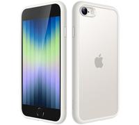 JETech Matte Case for iPhone SE 3/2 (2022/2020), iPhone 8/7, 4.7-Inch, Shockproof Military Grade Drop Protection, Frosted Translucent Back Phone Cover, Anti-Fingerprint (Starlight)