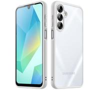 JETech Matte Case for Samsung Galaxy A16 5G / 4G 6.7-Inch, Frosted Translucent Back Protective Slim Phone Cover, Anti-Fingerprints (Light Grey)