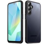JETech Matte Case for Samsung Galaxy A16 5G / 4G 6.7-Inch, Frosted Translucent Back Protective Slim Phone Cover, Anti-Fingerprints (Black)