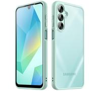 JETech Matte Case for Samsung Galaxy A16 5G / 4G 6.7-Inch, Frosted Translucent Back Protective Slim Phone Cover, Anti-Fingerprints (Light Green)