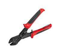 Jetech Mini Bolt Cutter, Multi-Functional Portable Compound Cutting Action Cutter with Heat-Treated Cr-V Alloy Steel Blades, Ergonomic Plastic Grip Handle for Bolts (8 Inch)